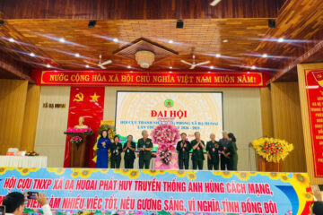 Đại hội Hội Cựu TNXP xã Đạ Huoai (Lâm Đồng) lần thứ nhất thành công tốt đẹp