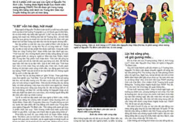 Nghệ sĩ Bích Liên “ba giỏi”
