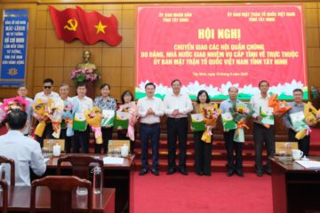 Tây Ninh chuyển giao các hội quần chúng về trực thuộc Ủy ban MTTQ Việt Nam tỉnh