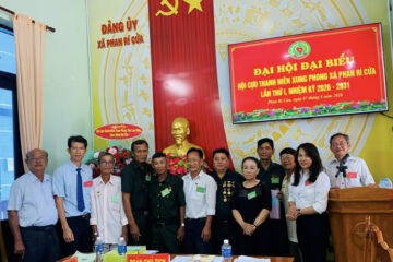 Đại hội Hội Cựu TNXP xã Phan Rí Cửa lần thứ nhất thành công tốt đẹp