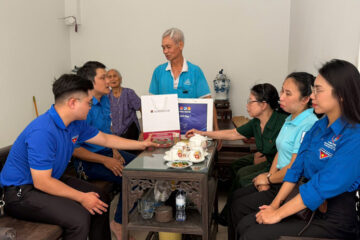 Phường Hoàng Mai: Tuổi trẻ đồng hành, tri ân cựu thanh niên xung phong