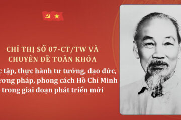 Học tập, thực hành tư tưởng, đạo đức, phương pháp, phong cách Hồ Chí Minh trong giai đoạn phát triển mới