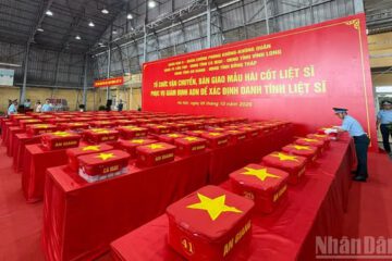 Đón nhận hơn 15.000 mẫu hài cốt liệt sĩ phục vụ giám định ADN