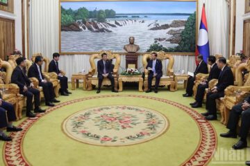 Hợp tác an ninh tiếp tục là trụ cột quan trọng trong quan hệ Việt Nam-Lào
